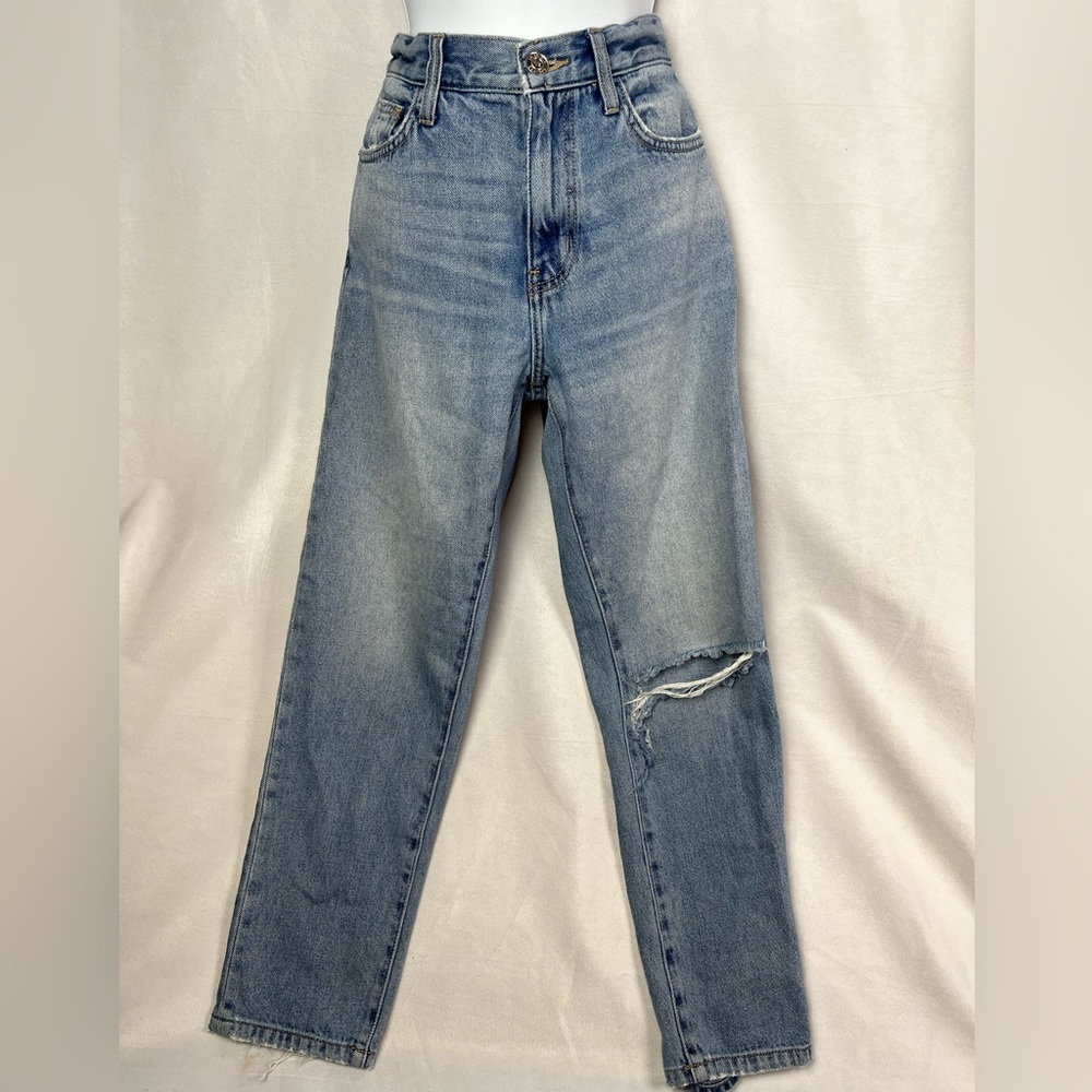 Current Elliott 2 Year Destroy Selvedge Jeans‎ Sz 25